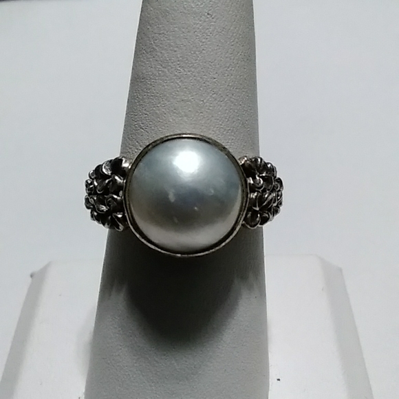 Mabe Pearl Ring - Picture 1 of 6